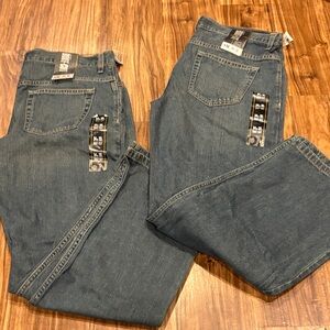 Old Navy Men's Bootcut Jeans - Dark Blue - 34X32